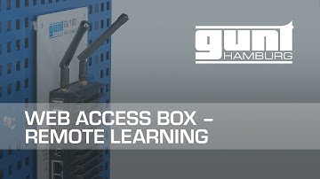 Upgrade your technical classes with the new GUNT Web Access Box - GU 100