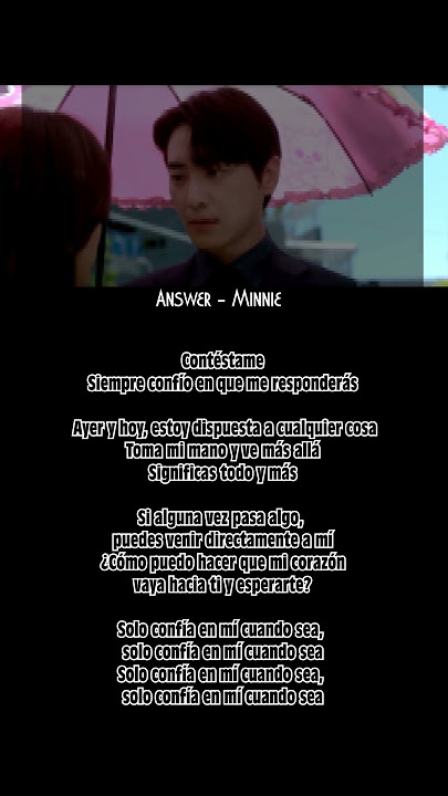 Love Scout OST 6 | Answer - Minnie  #kdramaost #doramaresumen