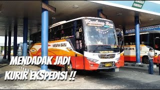 AKDP (Antar Kota Dilebokno Paket) | Naik Bus Harapan Baru Kembang Sore