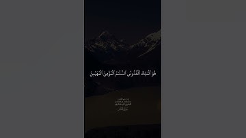 الشيخ المنشاوي سورة الحشر #قرآن_كريم #سورة_الحشر #الشيخ_محمد_صديق_المنشاوي