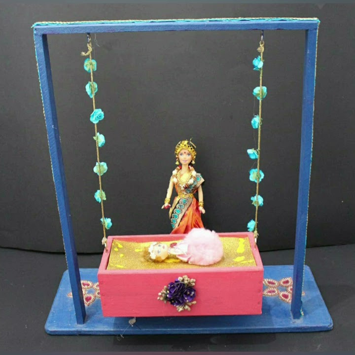 Plate Decoration Baby Cradle Plate Decoration Ideas Valaikappu plate-decoration-baby-cradle-plate-decoration-ideas-valaikappu