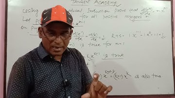[Part 217]. d(x^n)/dx=n•x^(n-1), Prove by Mathematical Induction method for all positive integers n.