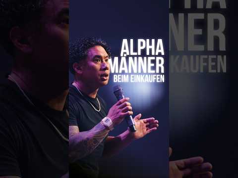 Alpha Männer beim Einkaufen
