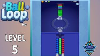 Celebrity Ball Loop - Puzzle Game Level 5: Gameplay Solution Profile