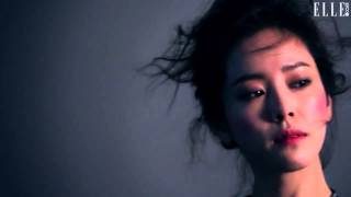Han Ji Min - Elle January 2014 Issue Photoshoot Making