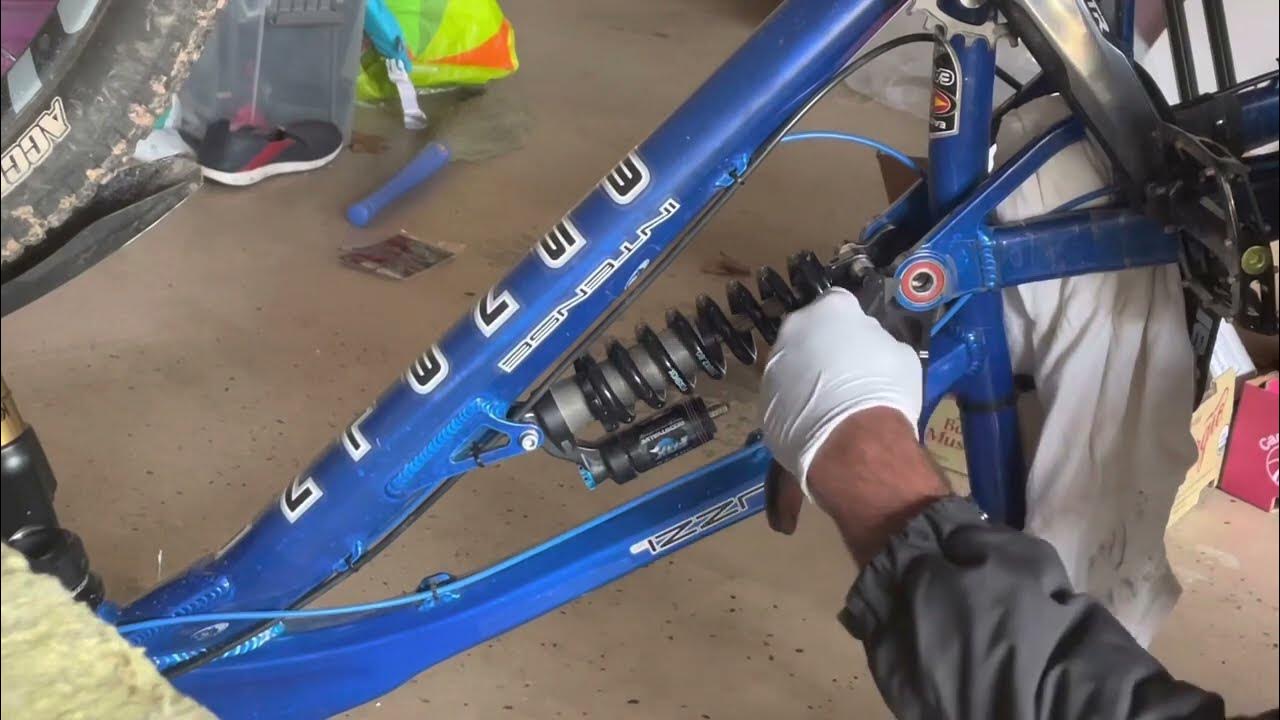 Greasing Pivot bearings of a Bike YouTube