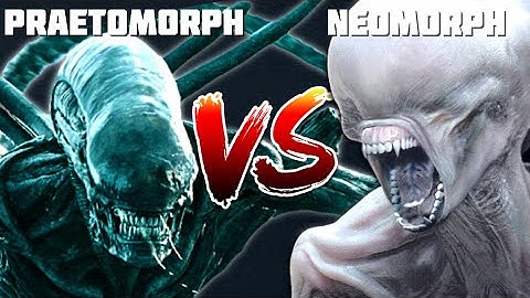 Neomorph VS Praetomorph - ALIEN XENOMORPH FIGHT - WHO WINS?
