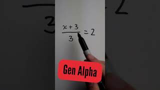 Gen Z Math vs Gen Alpha Math