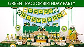 John Deere Tractor Trailer invite - YouTube