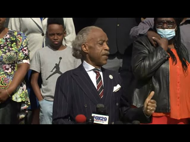 Rev. Al Sharpton Press Conference at Antioch Baptist