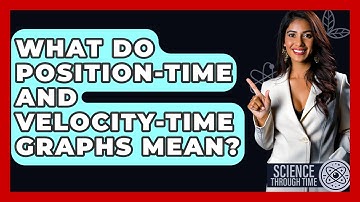 What Do Position-time And Velocity-time Graphs Mean? - Science Through Time