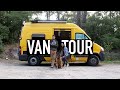 VIVRE dans un ANCIEN FOURGON D’AUTOROUTE ! [VAN TOUR]