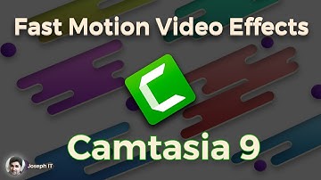 Fast Motion Effects in Camtasia - Make Slow Videos Faster with Camtasia