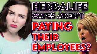 Are Herbalife Cafes even PAYING THEIR EMPLOYEES an actual wage?! Monat huns aren't listening!(&more)