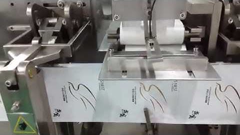 video for full automatic facial mask packing machine