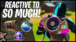 BACK SCRATCHER is *REACTIVE* To MORE Than Elims (Fortnite Battle Royale)
