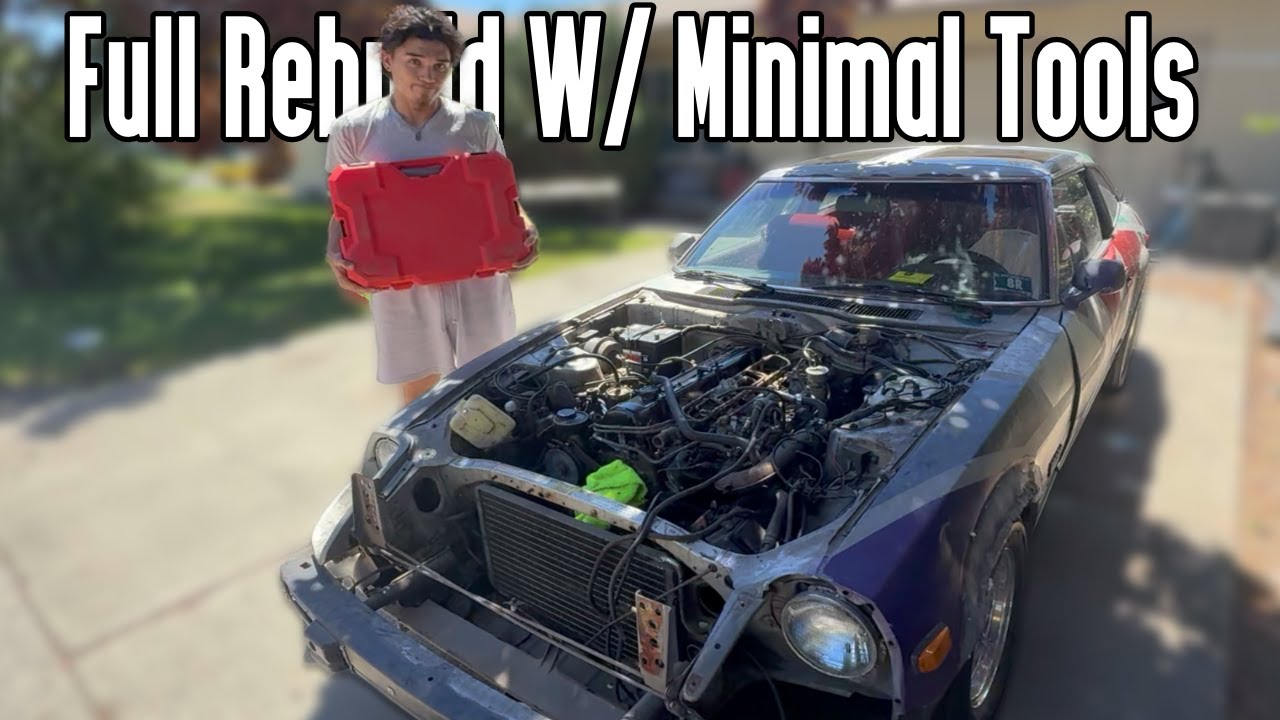 Restoring A 280zx Turbo BARN FIND in my DRIVE WAY