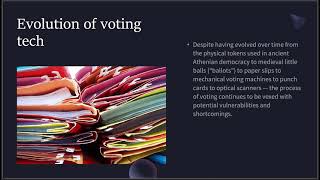 Blockchain Digital Voting the upside Part 1 of 2