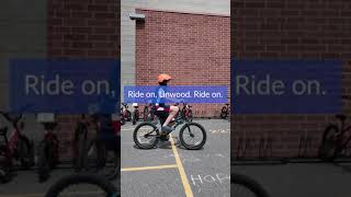 A lesson they'll never forget: Linwood learns to ride a bike