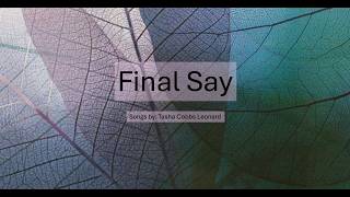 Final Say - Tasha Cobbs Leonard (Instrumental with background vocals)