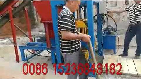 QT4-25BH Hydraulic Block Machine