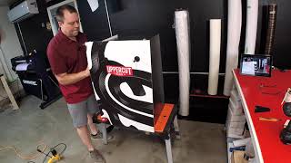 Uppercut deluxe full service mini fridge