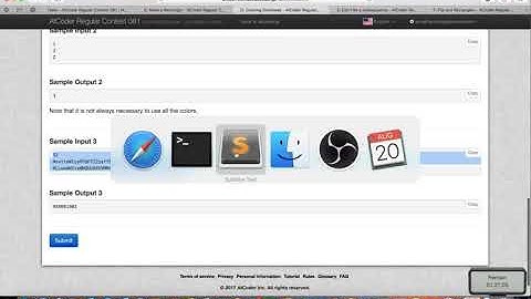 AtCoder Regular Contest 081 Screencast