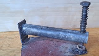 USEFUL HOMEMADE DIY TOOL IDEA/ EXCELLENT HOMEMADE DIY IDEA! EASILY WORK WITH METAL / BEST DIY TOOLS! by 5-Minute Projects and Design Ideas 1,536 views 1 month ago 4 minutes, 56 seconds