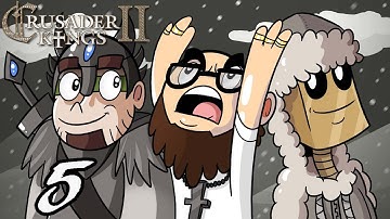 Holy Warfare: Crusader Kings II Multiplayer with Mathas and Arumba! [Episode 5]