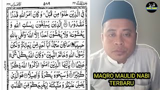 Maqro Maulid Nabi TERBARU 2024 - Tilawah Surah Al-ahzab Ayat 40-47  | Nada Tinggi
