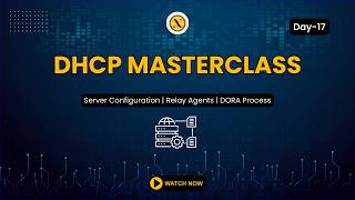 DHCP Masterclass | Server Configuration | Relay Agents | DORA Process | CCNA Course