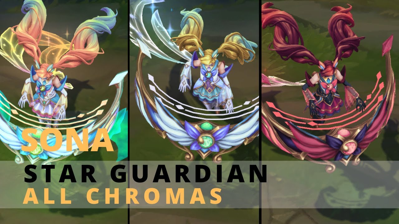 Star Guardian Sona Chromas - YouTube