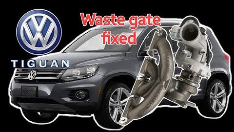 How to fix loose turbo wastegate for Volkswagen & Audi 2.0 tsi engine