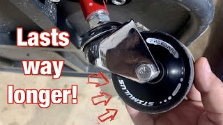 How To Do The Longboard Wheel Conversion On Your Crazy Cart For Only $47