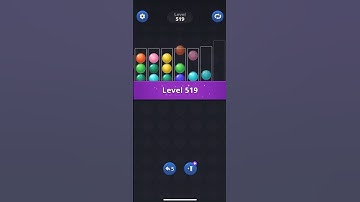 Color Bubble - Ball Sort Puz (Level 519)