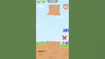 Slice To save Level 5 #videoshorts #gameplay #gameng #shorts
