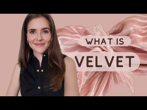 WHAT IS VELVET? | S2:E8 | Fibers & Fabrics | Beate