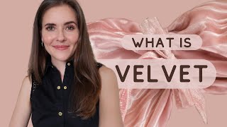 WHAT IS VELVET? | S2:E8 | Fibers & Fabrics | Beate Myburgh