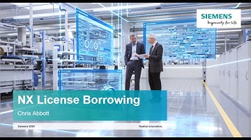 NX License Borrowing for remote working