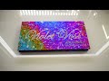 Violet Voss Rainbow Eyeshadow Palette! Live Swatches Using Sonia G Builder One &amp; Worker One!