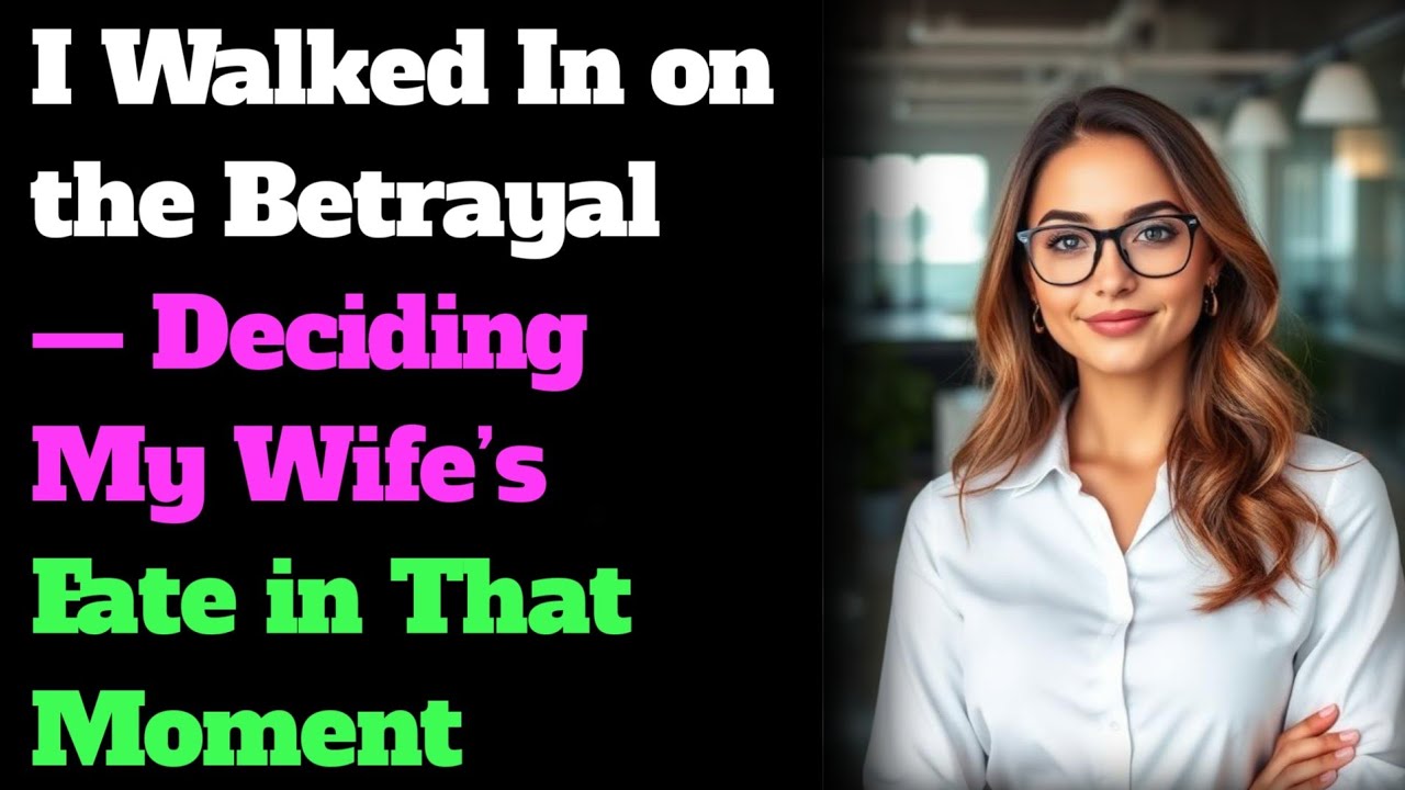 I Walked In on the Betrayal — Deciding My Wife’s Fate in That Moment ...
