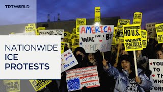 'No work and no school' anti-ICE protests spread across US