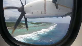 Air Tahiti Bora Bora NTTB arrival