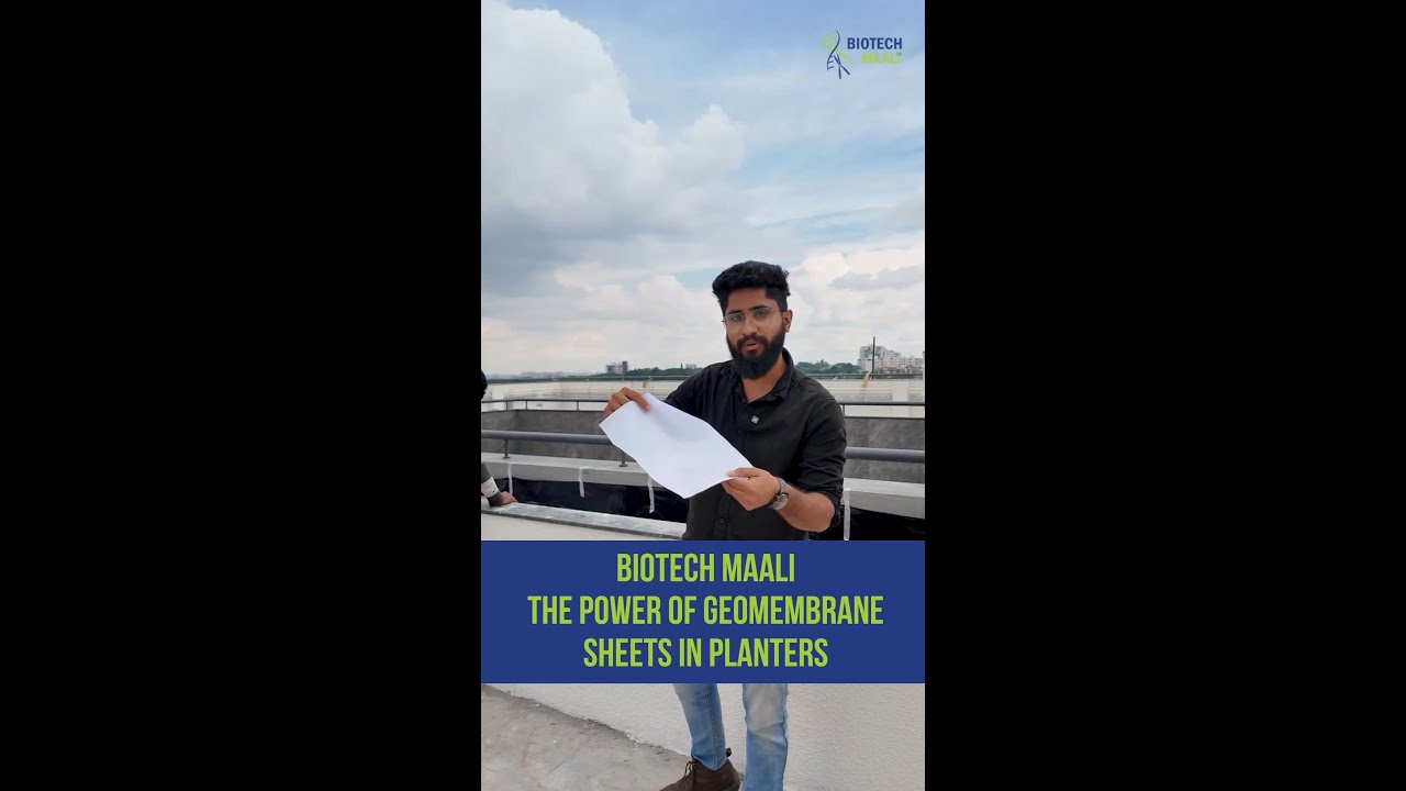 Biotech Maali: The Power of Geomembrane Sheets in Planters