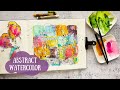 Watercolor Art Journal Page - Mixed Media for Beginners