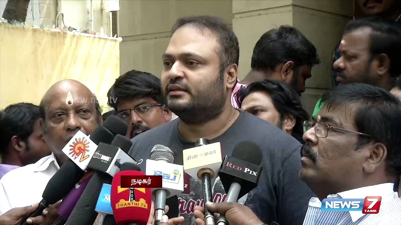 Sarathkumar team complaints about Vishal Team activities | Nadigar Sangam Election | News7 Tamil |