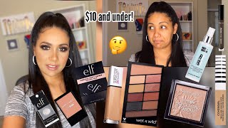 GLAM for LESS than $10???/100% DRUGSTORE Makeup