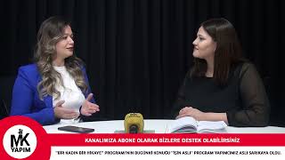 BİR KADIN BİR HİKAYE PROGRAMI’NIN BUGÜNKİ KONUĞU İşin Aslı program yapımcımız Aslı Sarıkaya oldu.