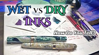 WET vs DRY INKS | InDepth Discussion & Tips for telling them apart!