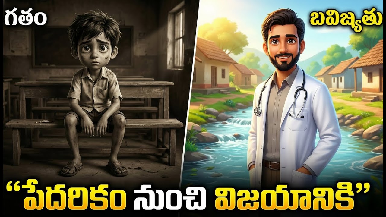 😢➡️🌟 పేదరికం నుంచి విజయానికి | అమ్మ మాటే అతని బలం | Telugu Emotional Motivational Story